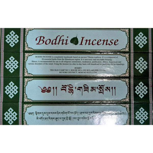 Encens Bodhi tibétain artisanal pour méditation et cérémonies, à base d'herbes himalayennes
