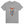 T-shirt gris avec symbole bouddhiste tibétain, poissons, lotus et nœud sans fin, art spirituel de l'Himalaya