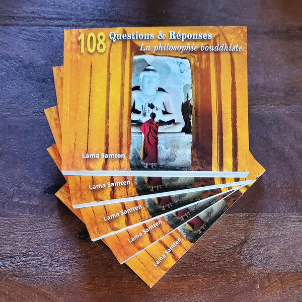 Cartes 108 Questions & Réponses sur la philosophie bouddhiste par Lama Samten