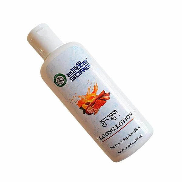 Lotion Loong pour peau sèche et sensible, produits naturels de médecine tibétaine