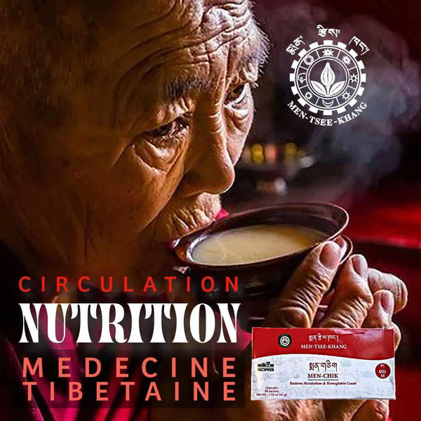 Médecine tibétaine Men-Tsee-Khang pour circulation et nutrition, produit naturel de la tradition bouddhiste