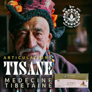 Thé tibétain pour articulations Tisane, médecine tibétaine Men-Tsee-Khang, produit naturel de la culture himalayenne