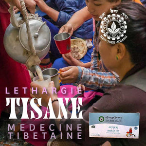 Tisane tibétaine Men-Tsee-Khang contre la léthargie, médecine traditionnelle pour la digestion