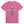 T-shirt rose avec symboles bouddhistes tibétains : poissons, roue, nœud et lotus