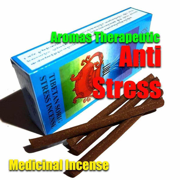 Encens tibétain anti-stress, aromes thérapeutiques, encens médicinal pour la méditation bouddhiste