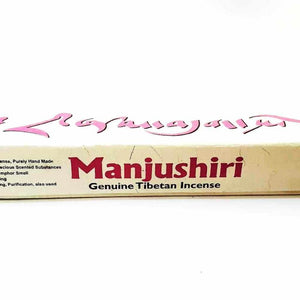 Encens tibétain Manjushiri, purifiant et naturel, pour méditation et purification