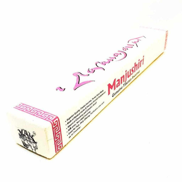 Encens tibétain Manjushiri, herbes médicinales, purificateur d'air, artisanat himalayen