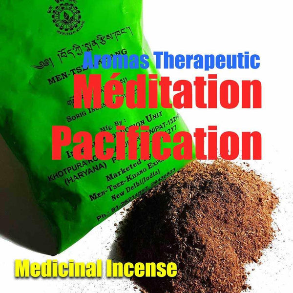 Encens médicinal tibétain pour méditation et pacification, aromes thérapeutiques