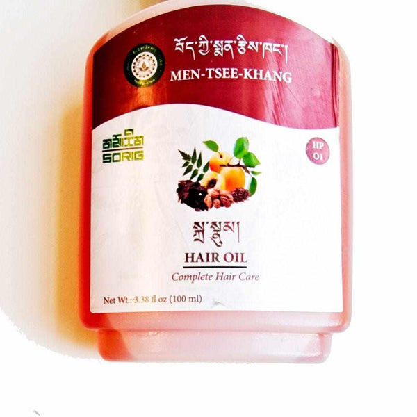 Huile capillaire tibétaine Men-Tsee-Khang pour soin complet des cheveux, 100 ml
