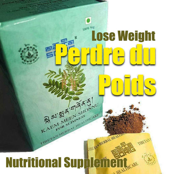 Complément alimentaire tibétain pour perdre du poids, herbes naturelles Kaem-Meen-Shonnu