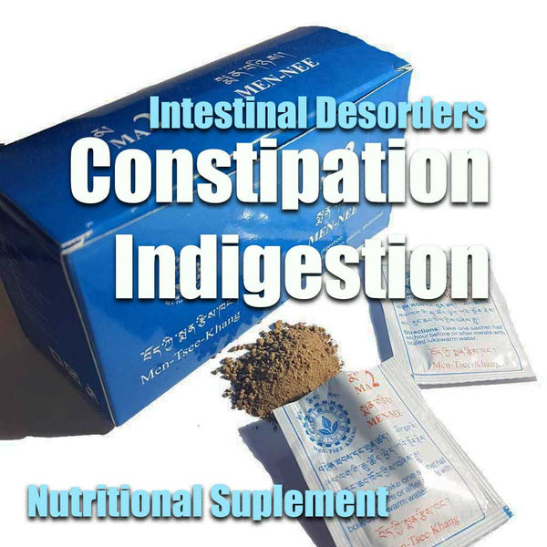 Supplément nutritionnel tibétain Men-Tsee-Khang pour constipation et indigestion, produit de médecine traditionnelle