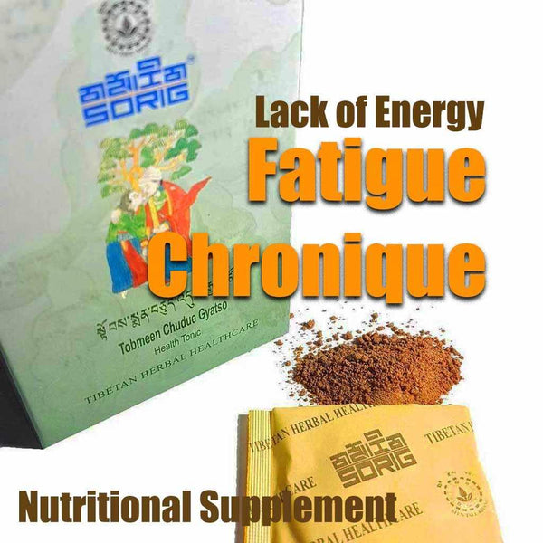 Tonic tibétain Sorig pour fatigue chronique et manque d'énergie, complément nutritionnel à base d'herbes