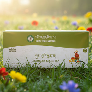 Thé tibétain pour soulager l'arthrite Men-Tsee-Khang, boîte de 10 sachets, herbes naturelles, culture tibétaine