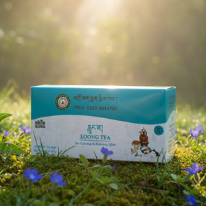 Boîte de thé Loong pour apaisement, produits naturels de médecine tibétaine, herbes himalayennes