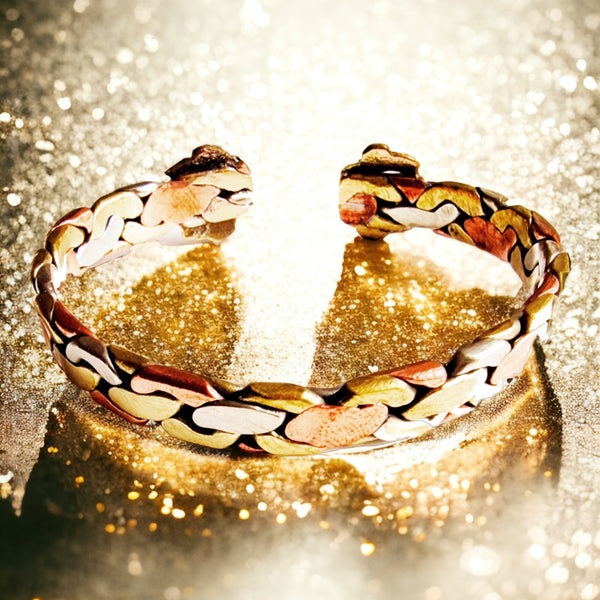 Bracelet serpent en pierres naturelles, symbole bouddhiste, artisanat de l'Himalaya