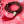 Chapelet bouddhiste en graines Rudraksha avec pompon rouge et perles naturelles