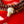 Chapelet bouddhiste en rudraksha avec pendentif blanc et pompon rouge