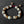 Bracelet bouddhiste tibétain avec perles crânes et turquoises, artisanat de l'Himalaya