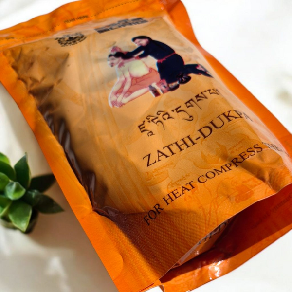 Sachet Zathi-Dukpa pour compresses chaudes, médecine tibétaine traditionnelle, produit naturel d'Himalaya