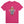 T-shirt rose vif avec symbole bouddhiste tibétain : poissons, roue, nœud éternel et lotus