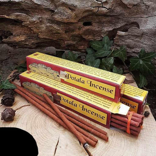 Bâtonnets d'encens Potala, produits naturels de la médecine tibétaine, pour méditation et philosophie bouddhiste