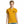 Polo jaune femme avec broderie florale, vêtement bouddhiste tibétain