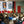 Conférence sur la méditation bouddhiste avec Lama Samten devant un public, drapeaux tibétains et affiches spirituelles