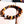 Bracelet en pierre de tigre avec perle blanche, bijou bouddhiste tibétain pour méditation