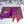 Étole tibétaine en laine de yack, violet et rayures, artisanat de l'Himalaya, style bouddhiste