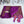 Écharpe en laine de yack tibétaine violette, franges, création artisanale de l'Himalaya