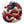 Dragon rouge tibétain stylisé avec nuages, symbole de la philosophie bouddhiste et culture himalayenne