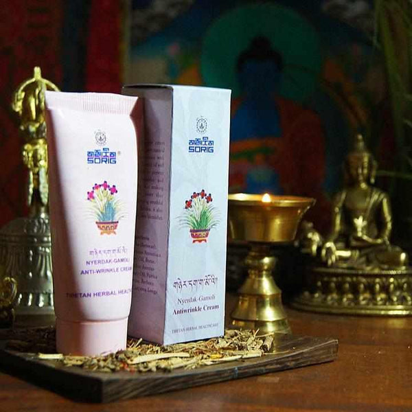 Crème anti-rides Nyerdak-Gamoli à base d'herbes tibétaines, produits naturels de médecine tibétaine