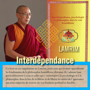 Livre Interdépendance par Lama Samten sur philosophie bouddhiste tibétaine et psychologie