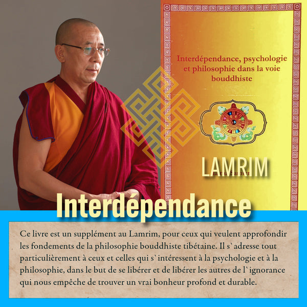 Livre Interdépendance par Lama Samten sur philosophie bouddhiste tibétaine et psychologie