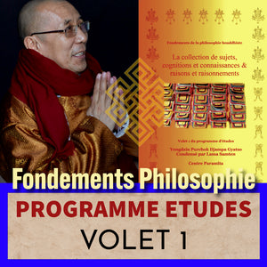 Lama Samten enseigne les fondements de la philosophie bouddhiste, volet 1 du programme d'études