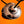 Cymbales tibétaines en métal pour méditation et rituels bouddhistes, fond orange vif
