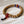 Bracelet de méditation bouddhiste en perles naturelles avec accents rouges et bleus, style tibétain