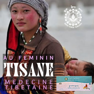 Tisane féminine médecine tibétaine Men-Tsee-Khang pour bien-être des femmes