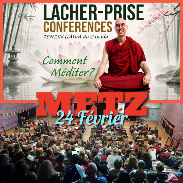 CONFERENCES Février 2027 | Lâcher Prise - Comment Méditer ?