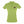 T-shirt polo vert clair avec broderie fleur rouge, style bouddhiste tibétain